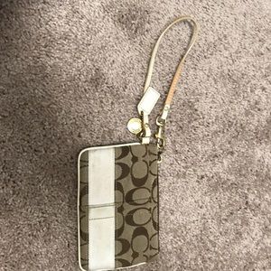 Coach wristlet